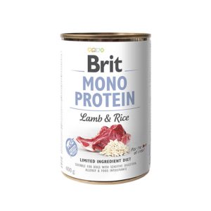 Brit care alimento perro mono protein lamb and rice 400g