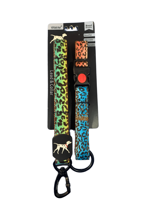 COLLAR CON CORREA ANIMAL PRINT MULTICOLOR