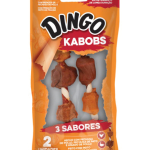 Dingo triple flavor kabob 2 pk - brocheta triple sabor