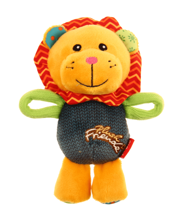 GIGWI LEON PLUSH FRIENDS CON SQUEAKER - Imagen 2