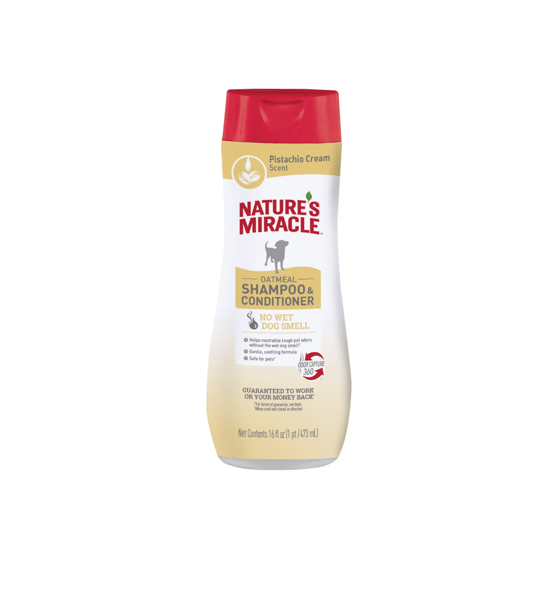 Natures miracle shampoo y acondicionador avena. crema de pistacho. 473 ml