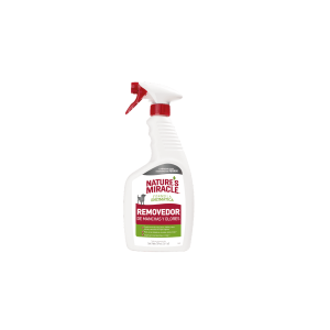 NATURES MIRACLE REMOVEDOR DE MANCHAS Y OLORES PERRO. 709 ML