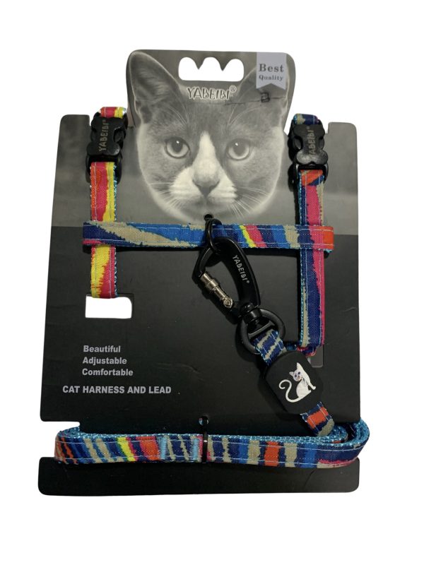ARNES CON CORREA GATO COLORES