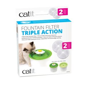 CATIT FILTRO FUENTE FLOR TRIPLE ACCION 2 UNID