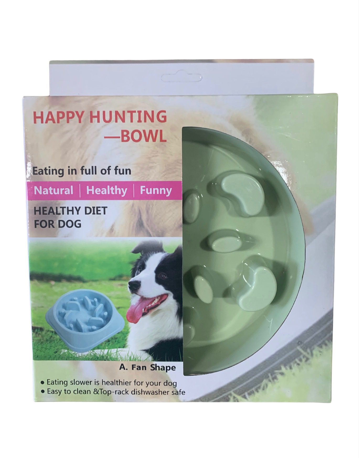 Plato para perro anti-ansiedad come lento