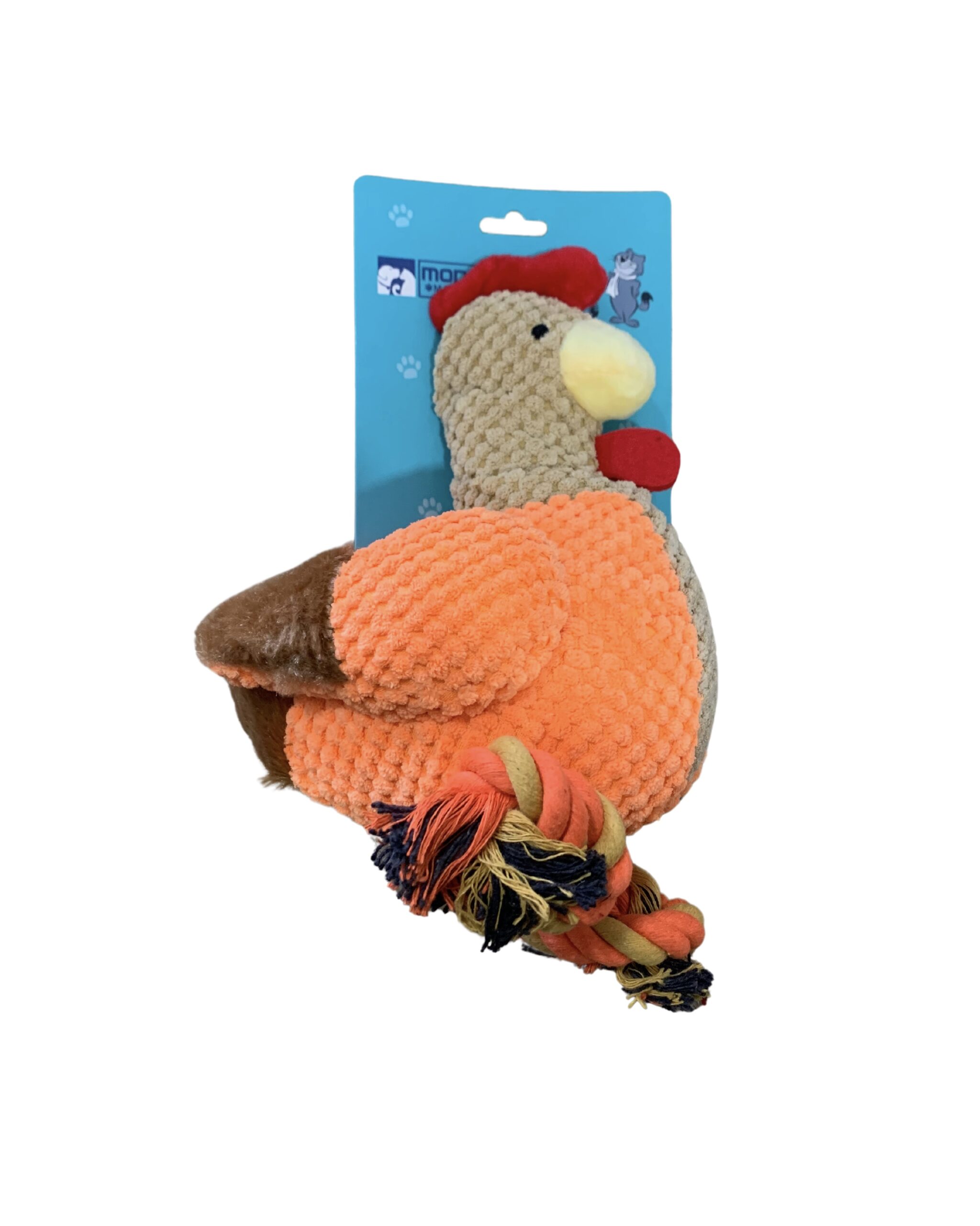 Juguete perro peluche gallina