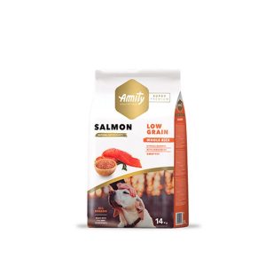 Amity alimento Perro low grain salmon 14kg