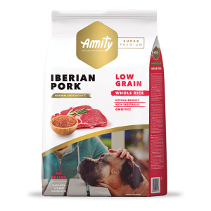 AMITY DOG LOW GRAIN IBERIAN PORK 4 KG