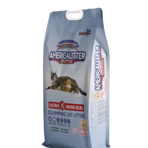 AMERICA LITTER ULTRA ODOR SEAL TALCO BEBE 15KG