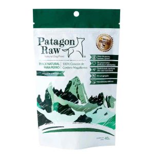 PATAGON RAW SNACK PERRO CORAZON CORDERO
