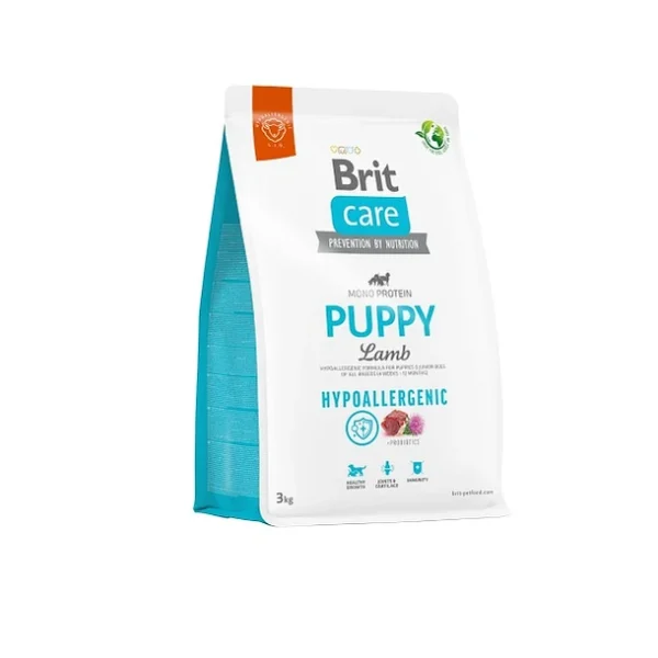 BRIT CARE DOG HYPOALLERGENIC PUPPY LAMB 3 KG