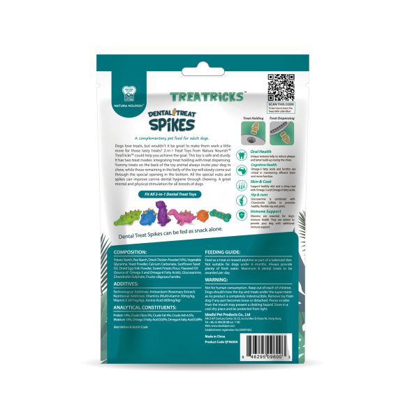 DENTAL TREAT  SPIKES REFILL  183 GR. - Imagen 3