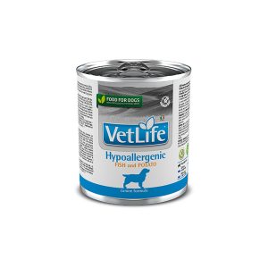 VETLIFE LATA DOG HYPO FISH 300GR