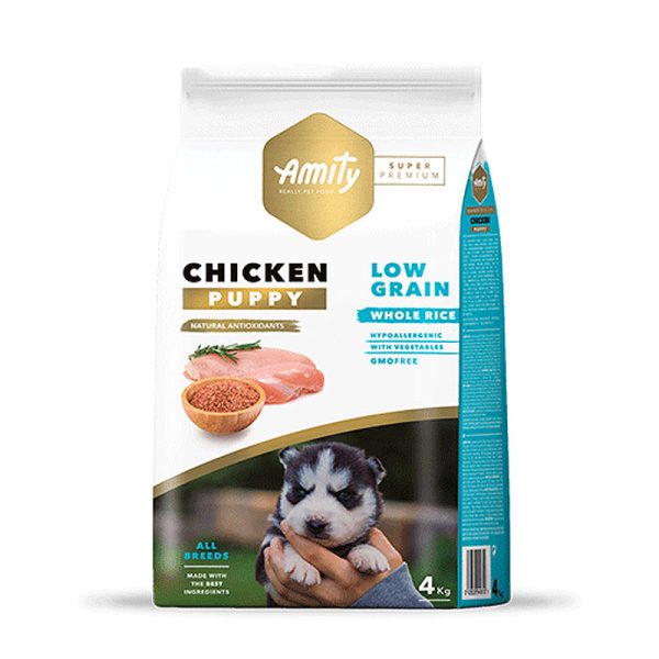Amity alimento perro Low Grain Puppy Chicken 4kg