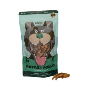 Doggo mordedor patas de pollo en crispy de ciervo 8u