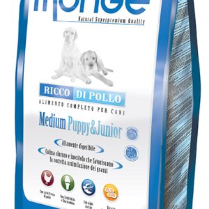 Monge alimento perro mediano puppy & junior 3 kg