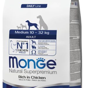Monge alimento perro mediano adulto 3kg