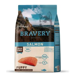 Bravery Salmon Puppy Medium/Large Breed 4 Kg