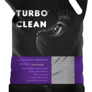 Turbo Clean Arena Aglutinante Odor Control 4Kg Aroma Lavanda