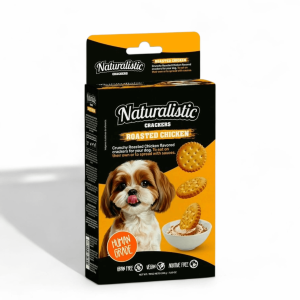 Naturalistic Crackers Roasted Chicken Flavour 200 Gr
